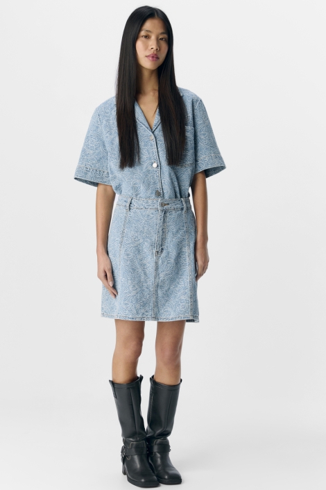Object objmirwa re mw short dnm skirt 138